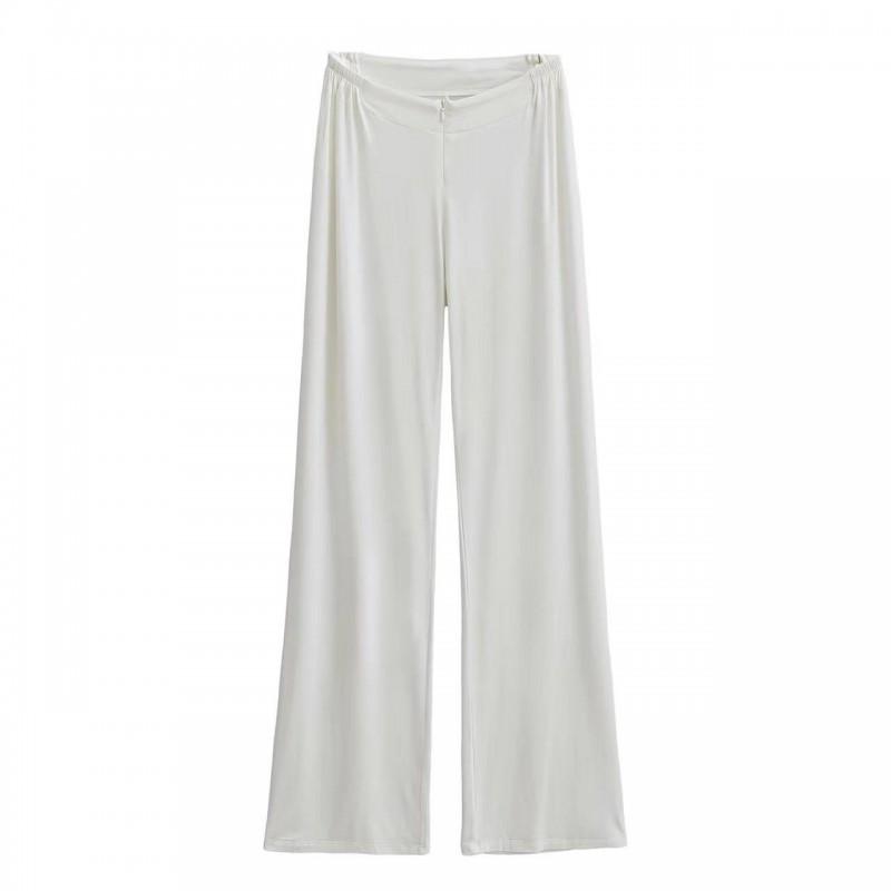Soft Modal High-Waist Straight Leg Yoga Pants Women Comfortable Loose Fit Sweat Absorbent Athletic Trousers