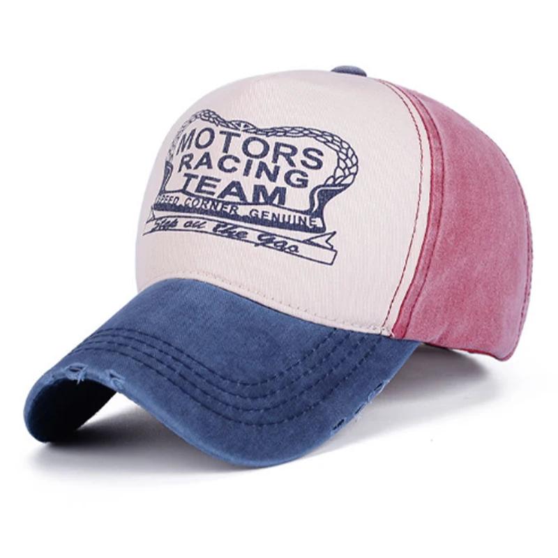 Fashion Letter Snapback Cotton Baseball Cap Men Women Hip Hop Fitted Fishing Cap Outdoor Autumn Summer Casual Hat