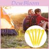 Camping Tent Pegs With Pp Material And Threaded Design For Durable Outdoor Use