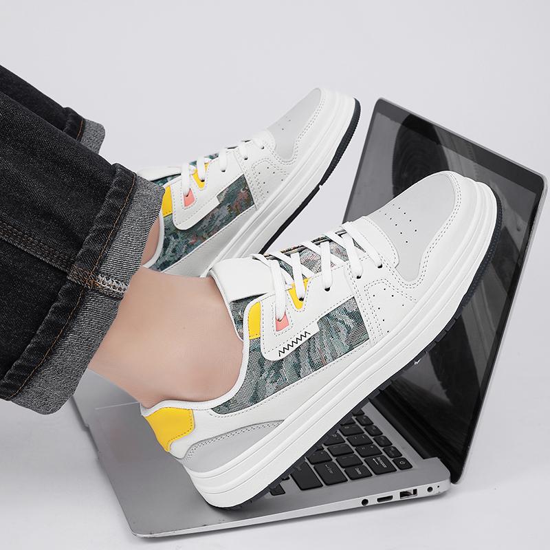 New Summer Mens Casual Shoes Original Lace Up Daily Versatile Sports Shoes Outdoor Fashionable Wear-Resistant Walking Shoes
