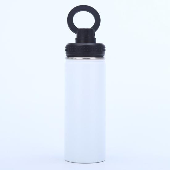Insulated Water Bottle with Magnet Phone Holder Stand Leak-Proof Stainless Steel Kettle Double Vacuum Insulation Water Bottle for Gym