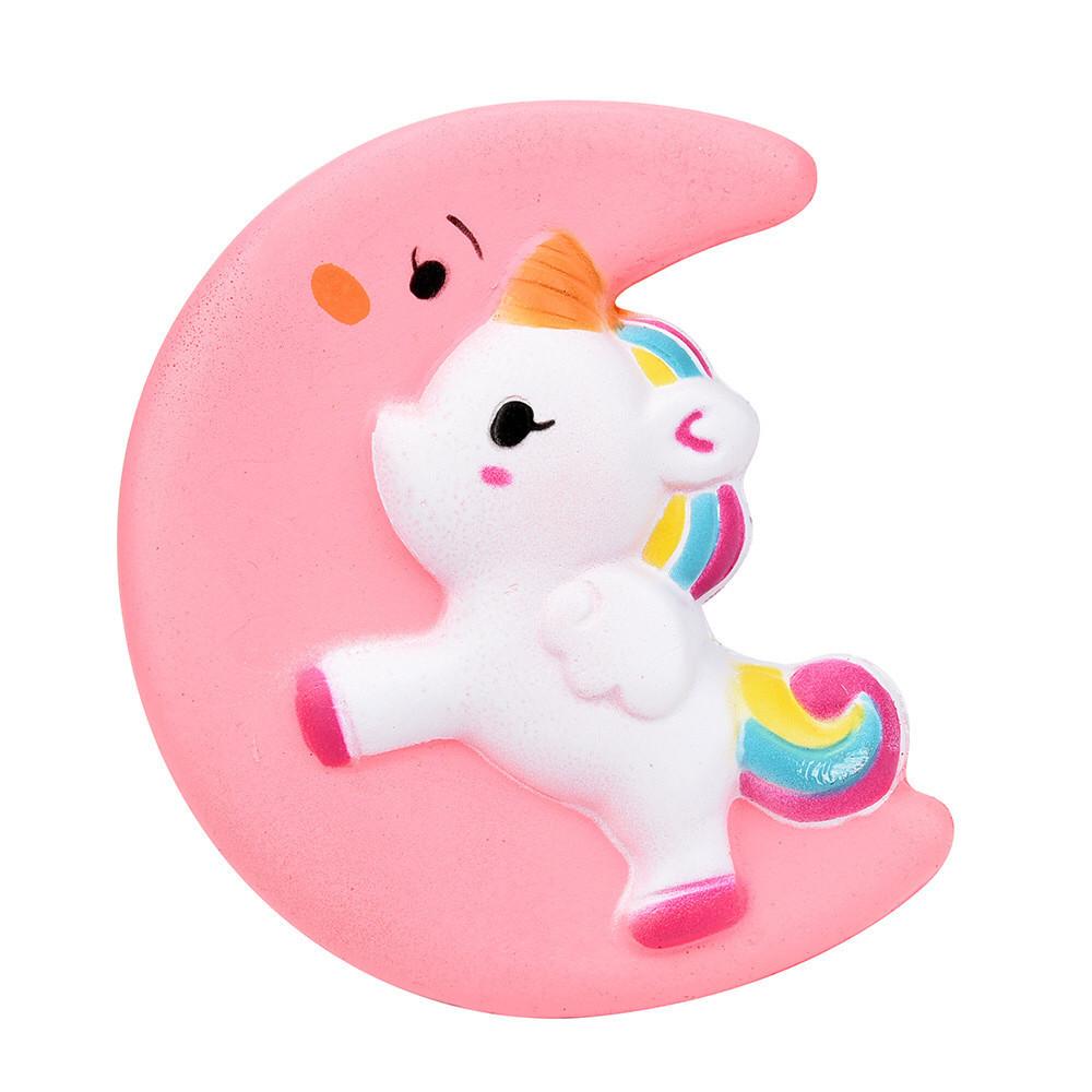 Flying Horse Moon Squishy Toy With Slow Rebound For Stress Relief And Gift Use