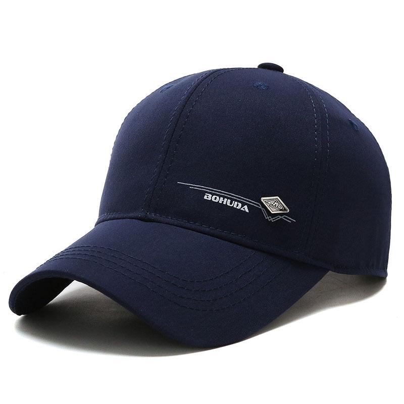 JYL TS DIY Men Spring Cap Middle-aged Outdoor Casual Sunshade Baseball Hat
