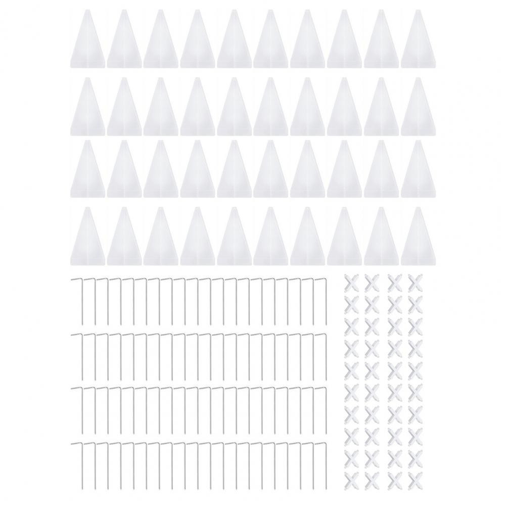 Pvc Plant Cover Garden Cloches for Plants Reusable Ventilated Plant Cloches with Metal Stakes Mini Greenhouse for Seedlings
