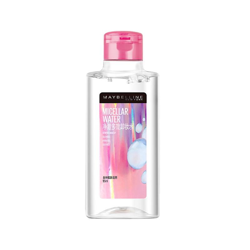 Maybelline Mild purifying multi-effect sample size, soothing, and cleansing Moisturizing makeup remover 95ml2-95ml