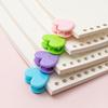 10Pcs Heart Shape Bulldog Grip Clips Food Bag Sealing Clamp Paper File Ticket Binder Photo Organizer Kitchen Office School
