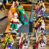 Adorable Dragon Ball Keychain Goku Pvc Figurine Cute Anime Car Pendant Gift