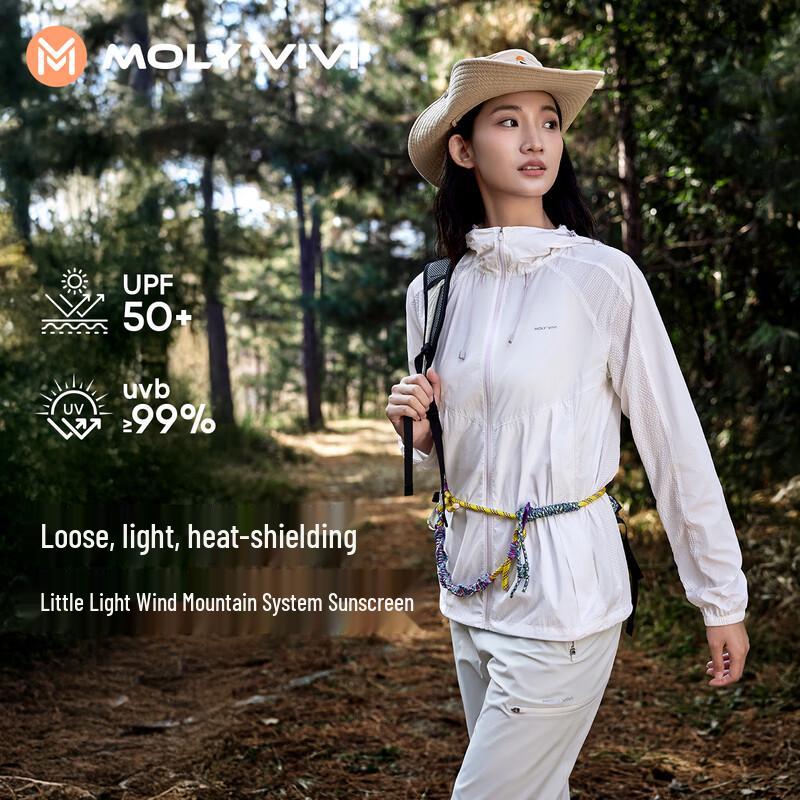 

MOLY VIVI Women s Lightweight Sun Protection Jacket L
