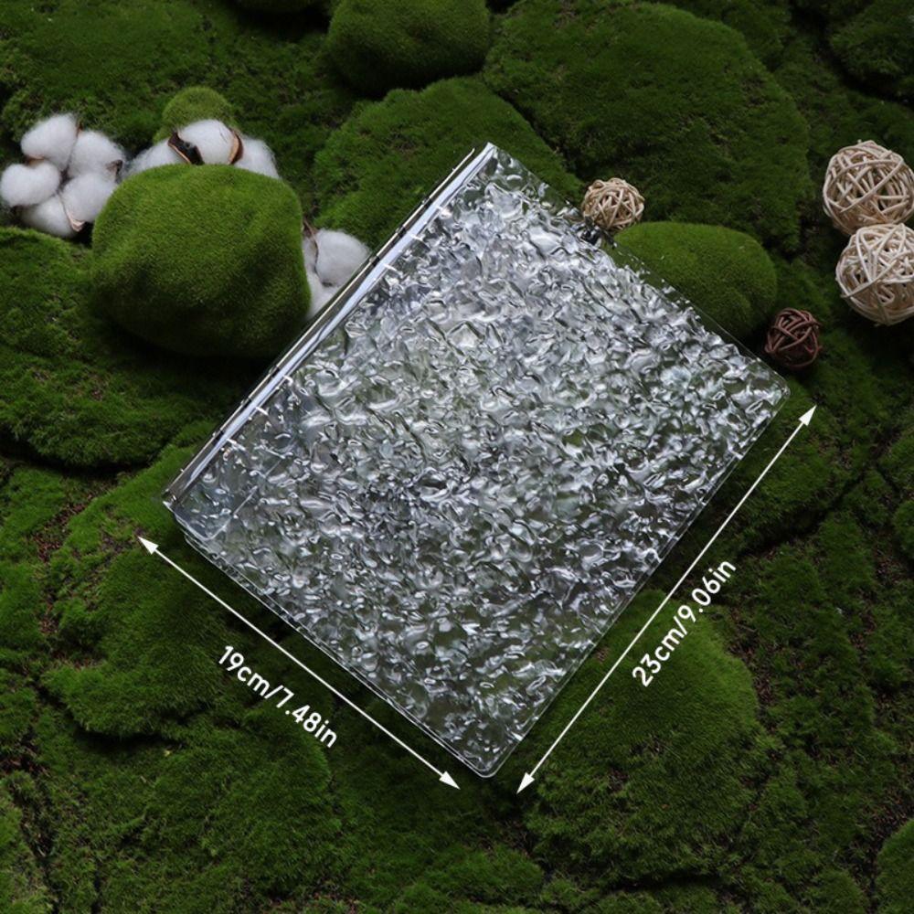 Transparent Photo Album A5/A8 Idol Card Collection Binder  Kpop Idol Photo Storage