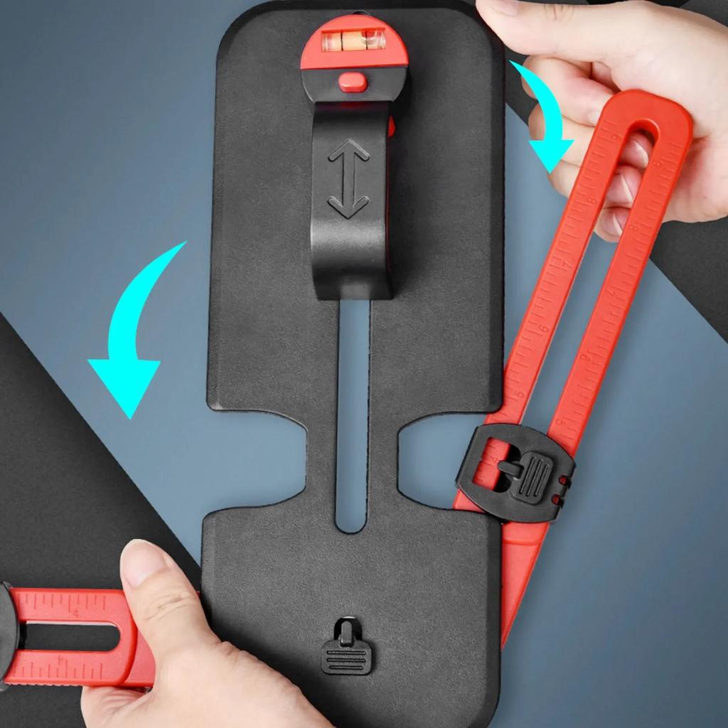 Picture Hanger Tool Picture Hanger Tool Photo Frame Hanging Leveling Tool with Bubble Level for Decoration Picture Leveling Tool