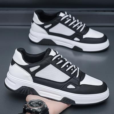 Fashion Hot Selling Men's Casual Shoes Mesh Color Matching Breathable Sneakers Low Top Non-slip Walking Shoes 2024New Flat Men's Shoe