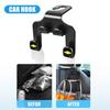 1/2Pcs Car Rear Seat Back Hook Headrest Hidden Holder Storage Hanger For Chevrolet Cruze Sail Onix Corsa Aveo Captiva Sonic Spark S10 Tracker Trax