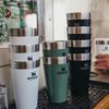 STANLEY Stackable Vacuum Pint, 0.47L, Meadow, Vacuum Insulated Tumbler, Stainless Steel, Keeps Coffee Hot or Cold, Beer, Outdoor Activities, Sports,