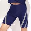 Herren Badeshorts Wassersport Oberteil O-Ausschnitt Kurzarm Slim Fit Elastisch Atmungsaktiv Schnelltrocknend Gestreift Knielange Hose Surfen Waten Sport