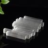 Natural White Selenite Gypsum Sticks Irregular Reiki Mineral Specimen Healing Crystal Wand Diy Jewelry Pendant Making Stone