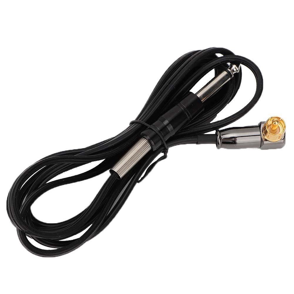 

1,8 м Мягкие силиконовые татуировки прямоугольные RCA-разъемы клипсы шнуры для тату-машинок (черный) чёрный