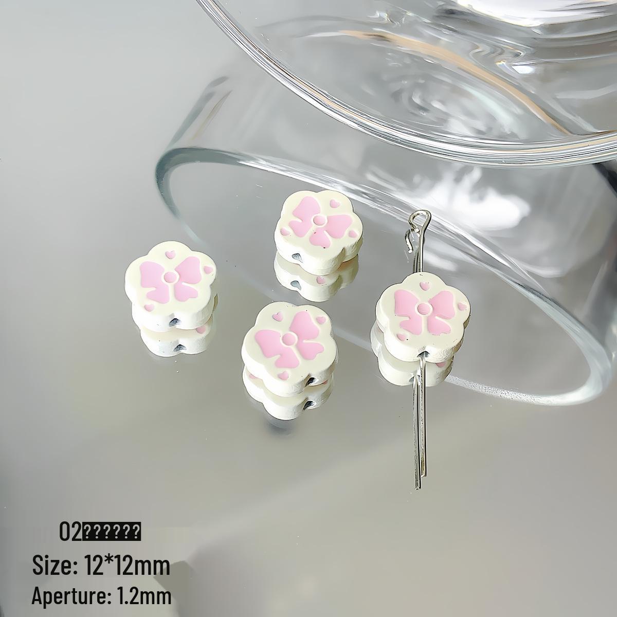 

Макарон Сплав Намистини Бант і Сакура Чашка для Молочного Чаю Шнурок Шарм для Телефону