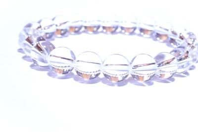 Leaf Stone Home Purify Your Day and Invigorate Crystal Genuine Natural Crystal Crumbled 17cm Size for [For Use, Tomorrow!] Bracelet, Stone, 8mm,