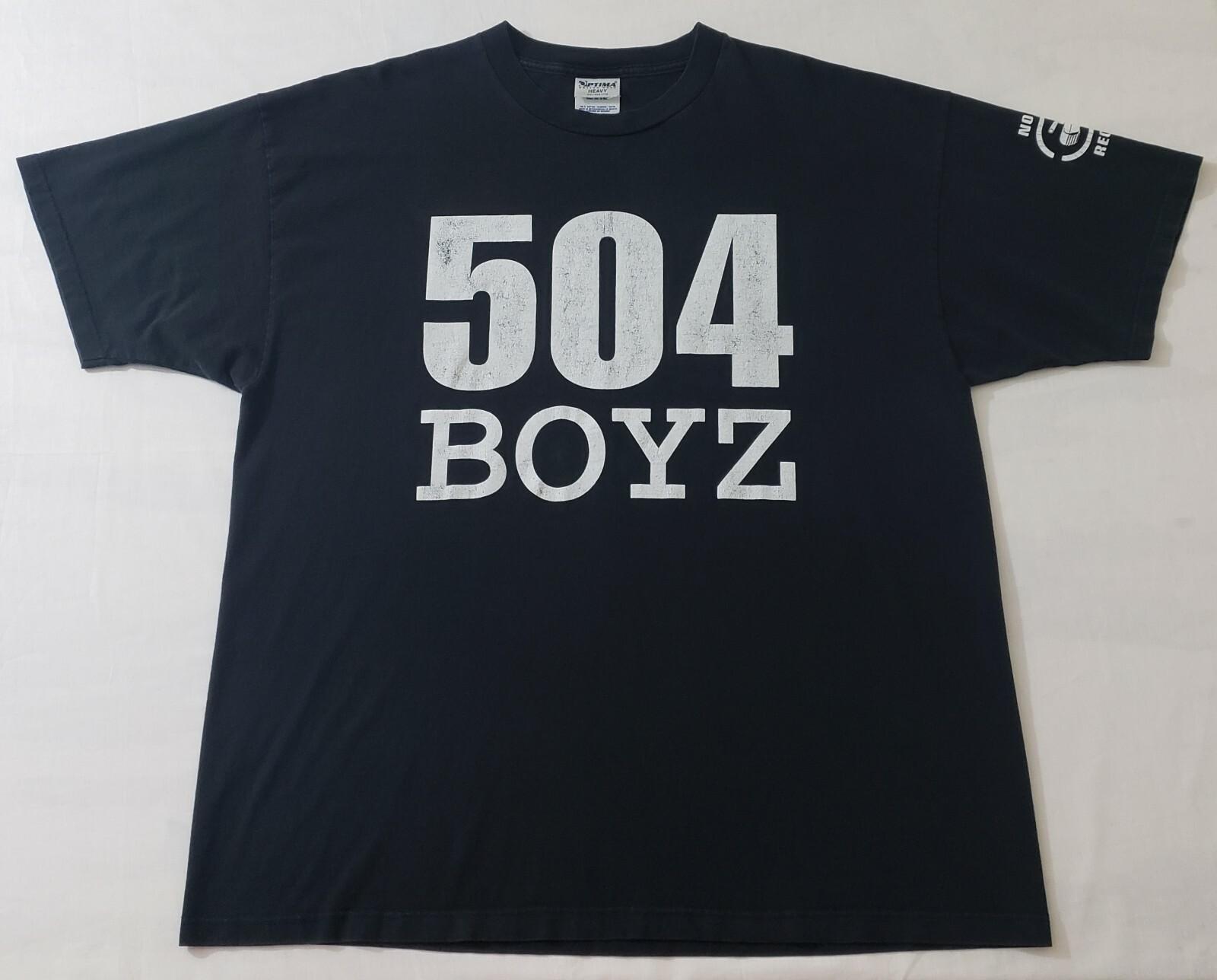 Vintage 504 Boyz Wobble Wobble T-Shirt Sz XXL No Limit Records Rap Tee Hip Hop S