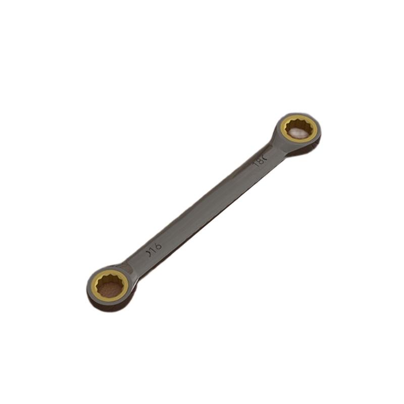 72 Tooth Gear Ratchet Wrench Steel Double Box End Spanner for Car Repair Tool Tightening Wrench Repairs Accessories