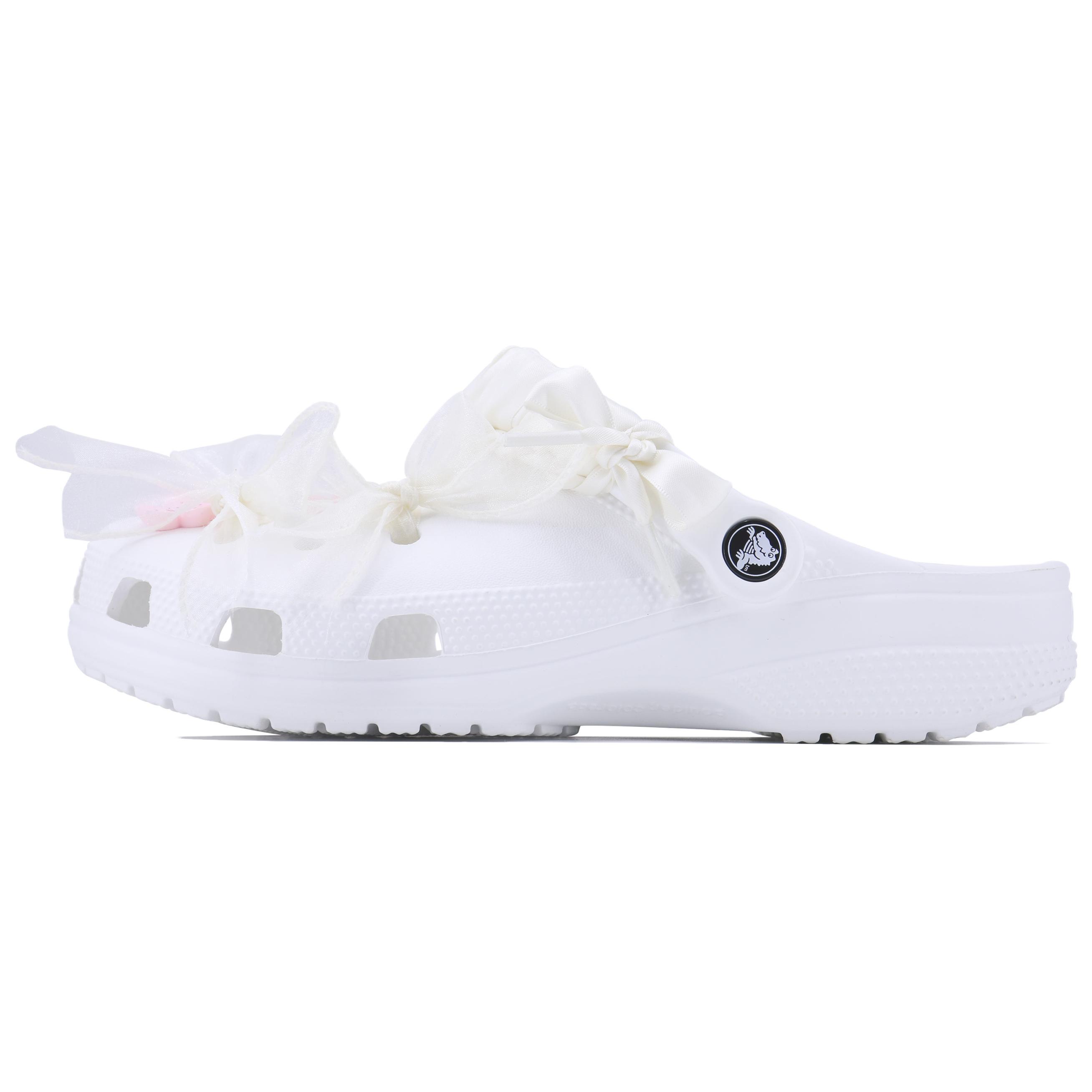 

Crocs Classic сабо Весенняя надпись SDS EVA Преппи Милый и Сладкий Универсальный Классический Пляжный Модный Корейский Обувь с отверстиями Унисекс Белый 36-37 белый