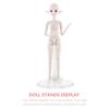 5 Stück Kunststoff Geschenk Schaufensterpuppe Modell Display Halter Puppenständer Display Halter für Barbie Puppen Puppenhaus Mädchen Spielzeug