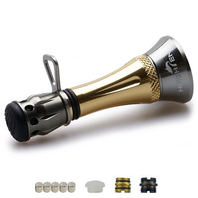 HEIGHTEN 48mm Reel Custom Compatible with Shimano and Daiwa Spinning Hook Line Stopper Stand, Balancer, Luminous, Reels, 7-12g Adjustment, Keeper,