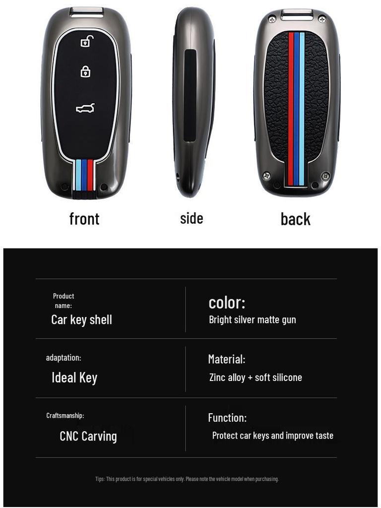Ideal L7 Key Case for 2023: New Car Remote Protective Shell for L9Max/L8Pro