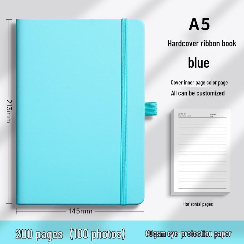A5 Custom Logo Thickened Business Office Notebook Diary