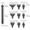 1set Adjustable Leather Punch Tooth Head, 4/5/6mm Leather Stitching Punching Set, Handmade Diy Leather Polishing & Cutting Tool