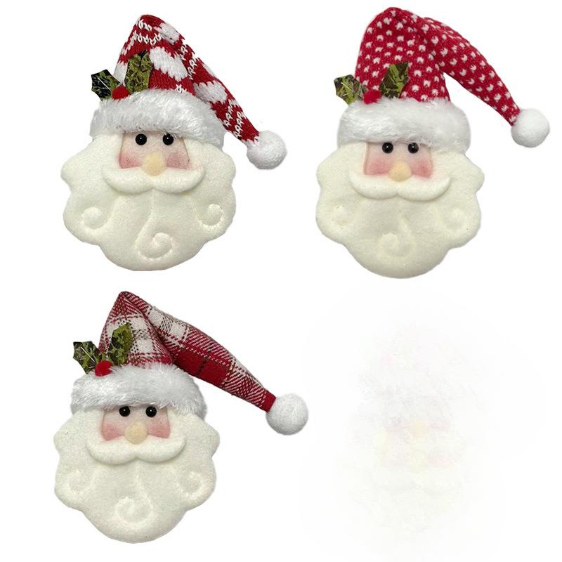 

15PCS Тканина В язана лялька Літня Кулон Різдвяний фестиваль Домашня атмосфера Прикраса Різдвяна ялинка Кулон Сцена Макет 3pcs