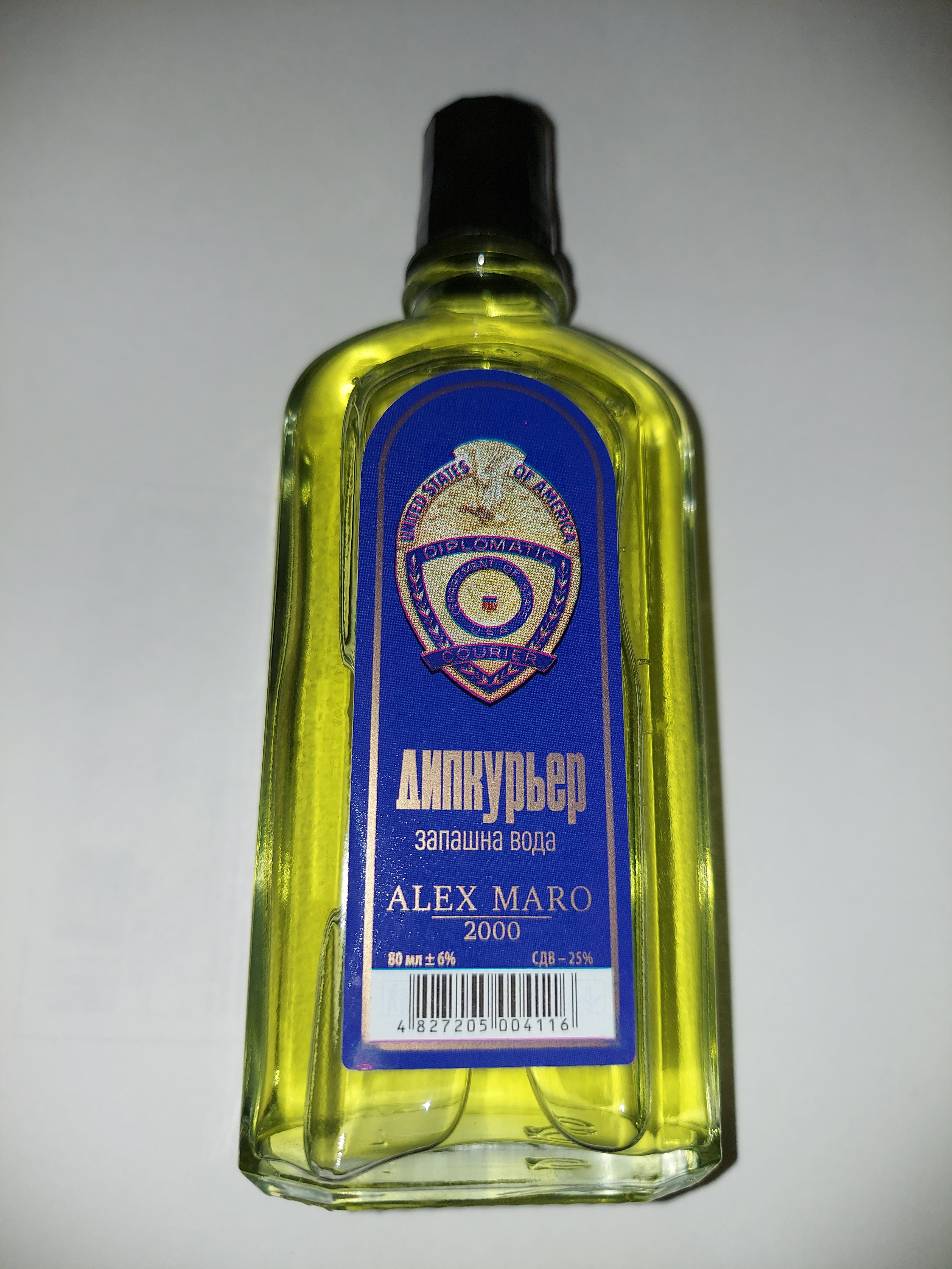 

Diplomatic Courier Cologne 80мл Ароматний, гігієнічний та освіжаючий засіб для догляду за шкірою Одеколон Ароматизована вода 2,7 рідкої унції денат 25% 1 pcs