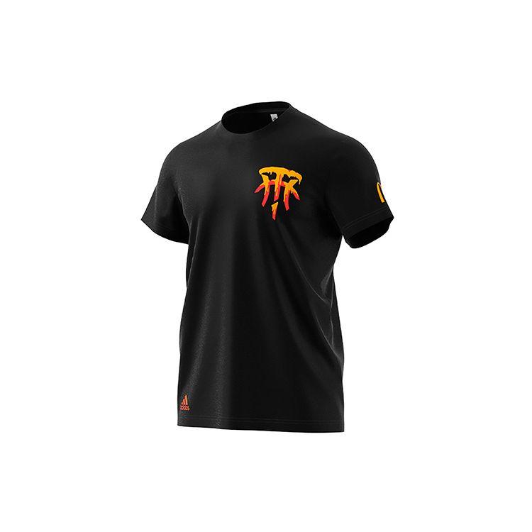 

Adidas Tmac Sauce Tribute To Tracy McGrady McDonalds Collaboration футболка с короткими рукавами мужские топы черные GM4059