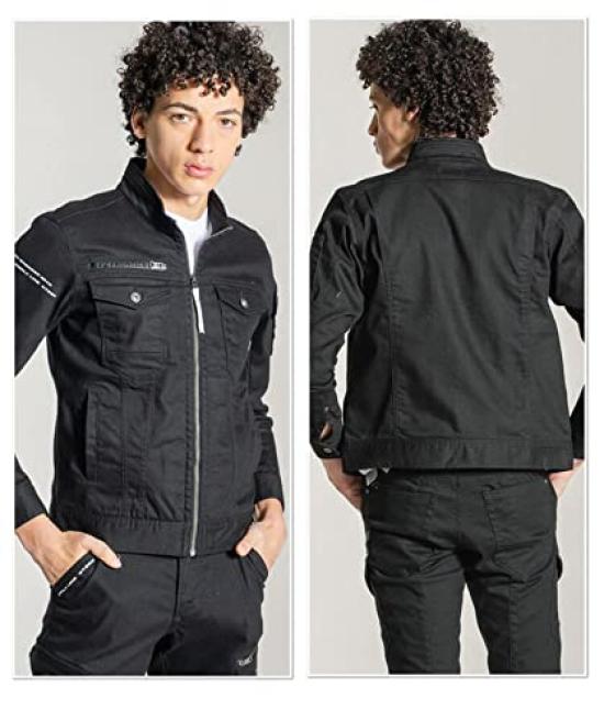 Eyes Frontier 3D Stretch Work Jacket Size 24 Deep Indigo 7280, Denim, Year-Round Workwear, LL,