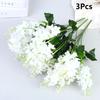 Artificial Hyacinth Lavender Bouquet Fake Flowers For Home El Garden Wedding Decoration Plastic Floral Arrangement