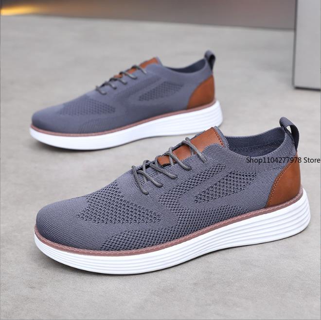 Fashion Plus Size Men's Shoes Lightweight Breathable Sticking Casual Shoes with Soft Sole Tenis Masculino Sneakers
