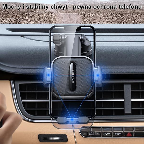 USAMS Dashboard/Windshield Mountblack/Black Zj072Zj01 (Us-Zj072)