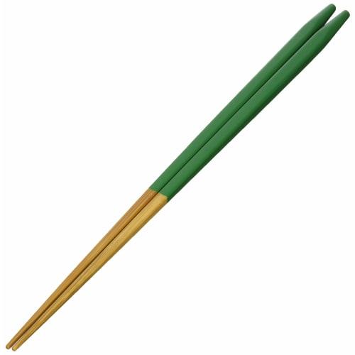 Yamashita Craft, Made In Japan, Thinly Shaved Square Chopsticks, Green