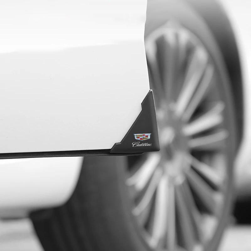 Car Door Corner Sticker Anti Collision Protector Badge Decal For Cadillac CT5 CT6 CTS Seville ATS CT4 XTS Celestiq Ciel Escala SRX XT4 XT5 XT6 EV XLR
