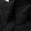 Elva' Island Women's Hooded Mid-Length Loose-Fit Down Jacket