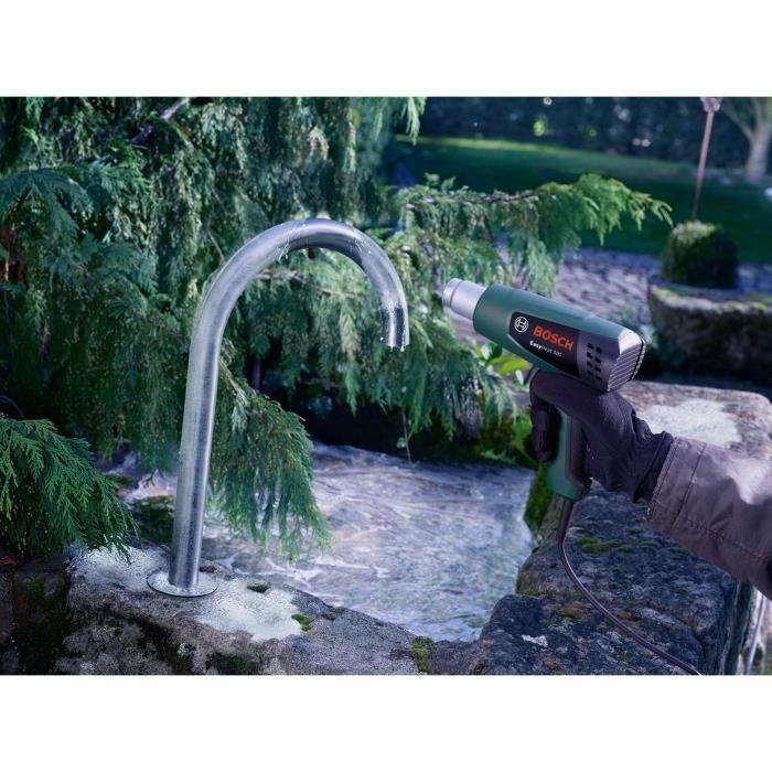 Bosch Heat Gun - EasyHeat 500 (1600W, Airflow: 240 / 450 L/min, Temperature: 300/500°C)