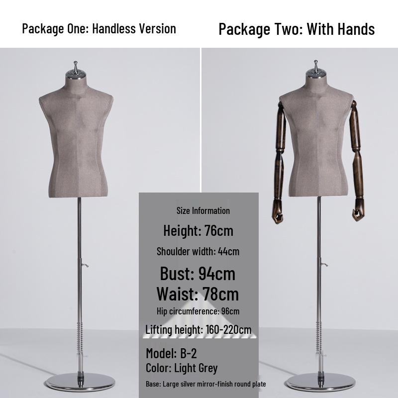 Premium Full-Body Mannequin for Business Suit Displays