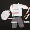 3pcs Photography Props Costume for Baby Boys Girl Newborn Chefs Outfit Photo Wear Infant Cosplay Party Props Photo Outfit