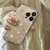 Full Screen Line Love iPhone17Promax Mobile Phone Case Is Suitable for Apple 16Pro Transparent 15 Space Case Max.