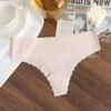 Women S Ice Silk Seamless Breathable Plus Size Underwear With Cotton Gusset