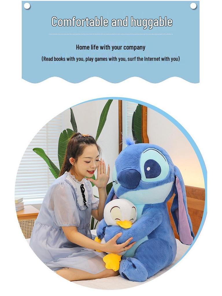 Cross-border Duffy Duck Plush Doll - Children's Bedside Sleeping Toy, Gift for Girlfriend