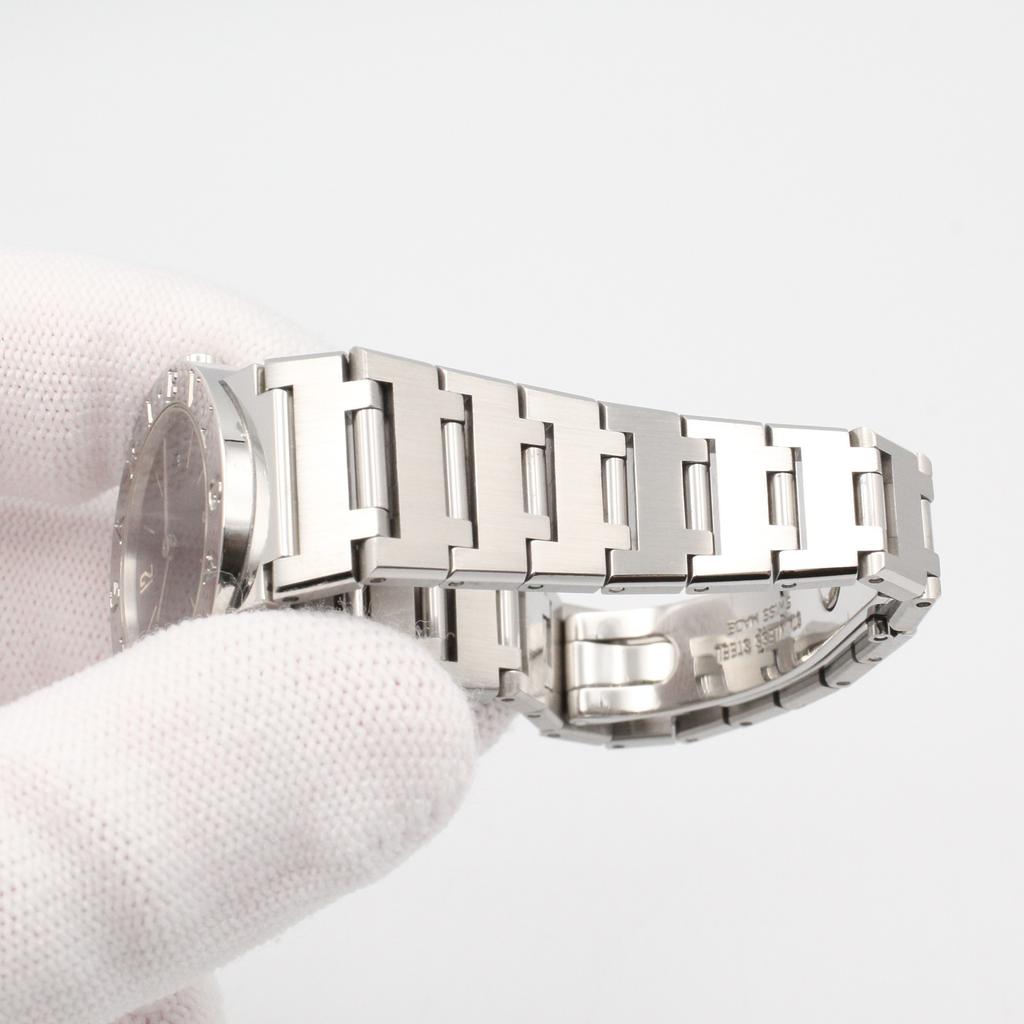 Used BVLGARI Bulgari Bulgari Wrist Watch BB26SSD Quartz Stainless Steel Used Women