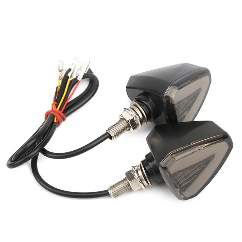 Sinal de Seta LED para Motocicleta CC 12V Luz de Aviso Anticolisão Mini Luz de Sinalização Drone Com Luz Estroboscópica Luz de Seta