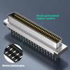 SCSI Data Transfer Cord Single Head with Terminal for Industrial CN14P CN20P CN26P CN36P CN50P CN68P Connection