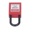 38mm Lockout Tagout Lock Nylon Engineered Dust Proof Energy Isolated Safety Padlock with 2 Keys